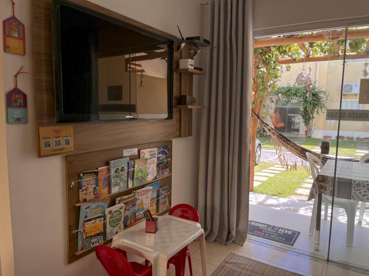 Promocao No Pedacinho Do Paraiso - Cond Praia Dos Corais - 200M Praias C Vermelha E Muta, Prox Cabana Dos Corais - Apto Terreo, 2 Quartos Com Ar-Condicionado, Area Gourmet Com Churrasqueira, Cozinha Completa, Wi-Fi 200 Mbps Appartement Porto Seguro Buitenkant foto