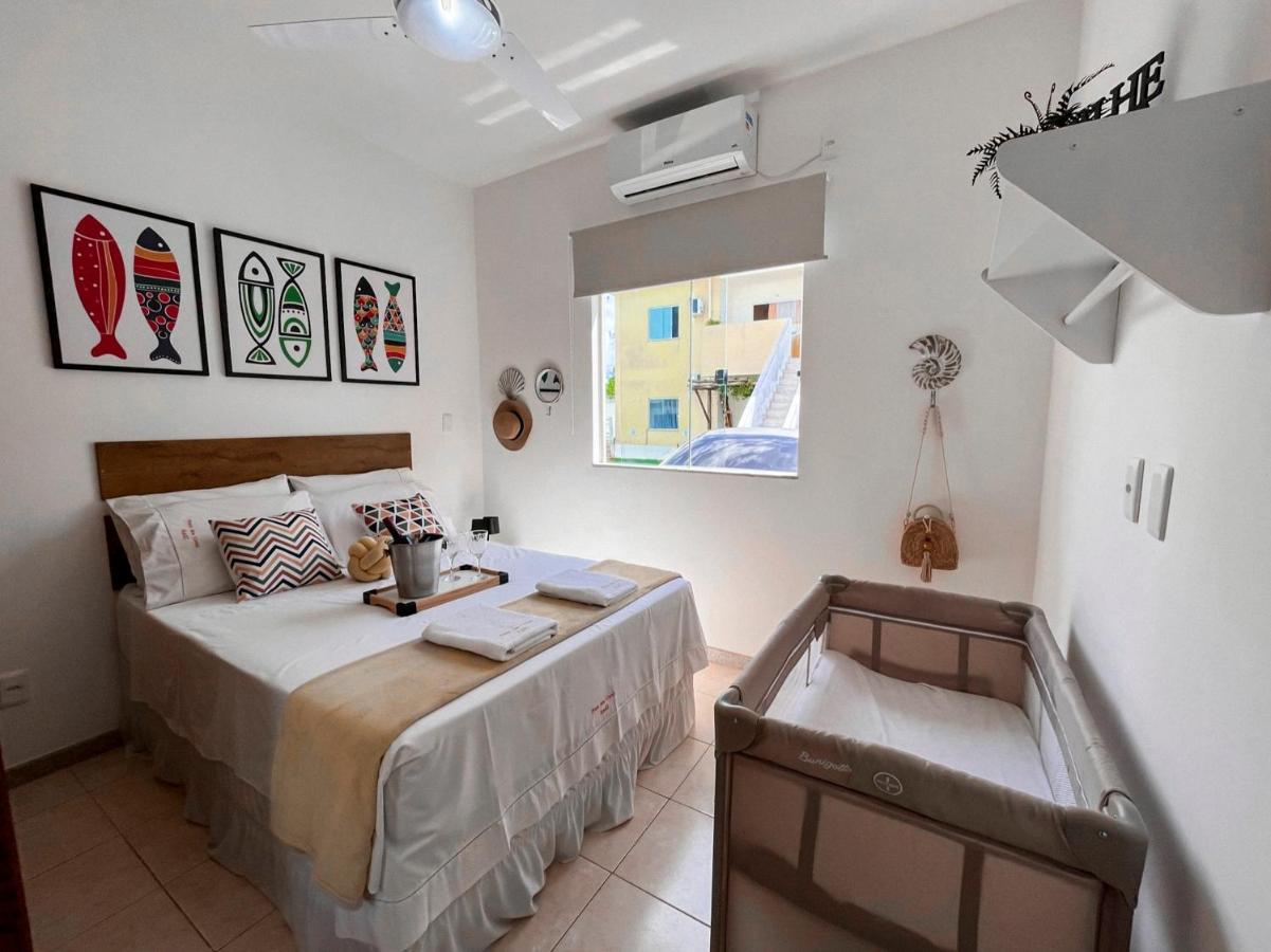 Promocao No Pedacinho Do Paraiso - Cond Praia Dos Corais - 200M Praias C Vermelha E Muta, Prox Cabana Dos Corais - Apto Terreo, 2 Quartos Com Ar-Condicionado, Area Gourmet Com Churrasqueira, Cozinha Completa, Wi-Fi 200 Mbps Appartement Porto Seguro Buitenkant foto