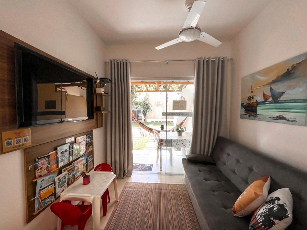 Promocao No Pedacinho Do Paraiso - Cond Praia Dos Corais - 200M Praias C Vermelha E Muta, Prox Cabana Dos Corais - Apto Terreo, 2 Quartos Com Ar-Condicionado, Area Gourmet Com Churrasqueira, Cozinha Completa, Wi-Fi 200 Mbps Appartement Porto Seguro Buitenkant foto